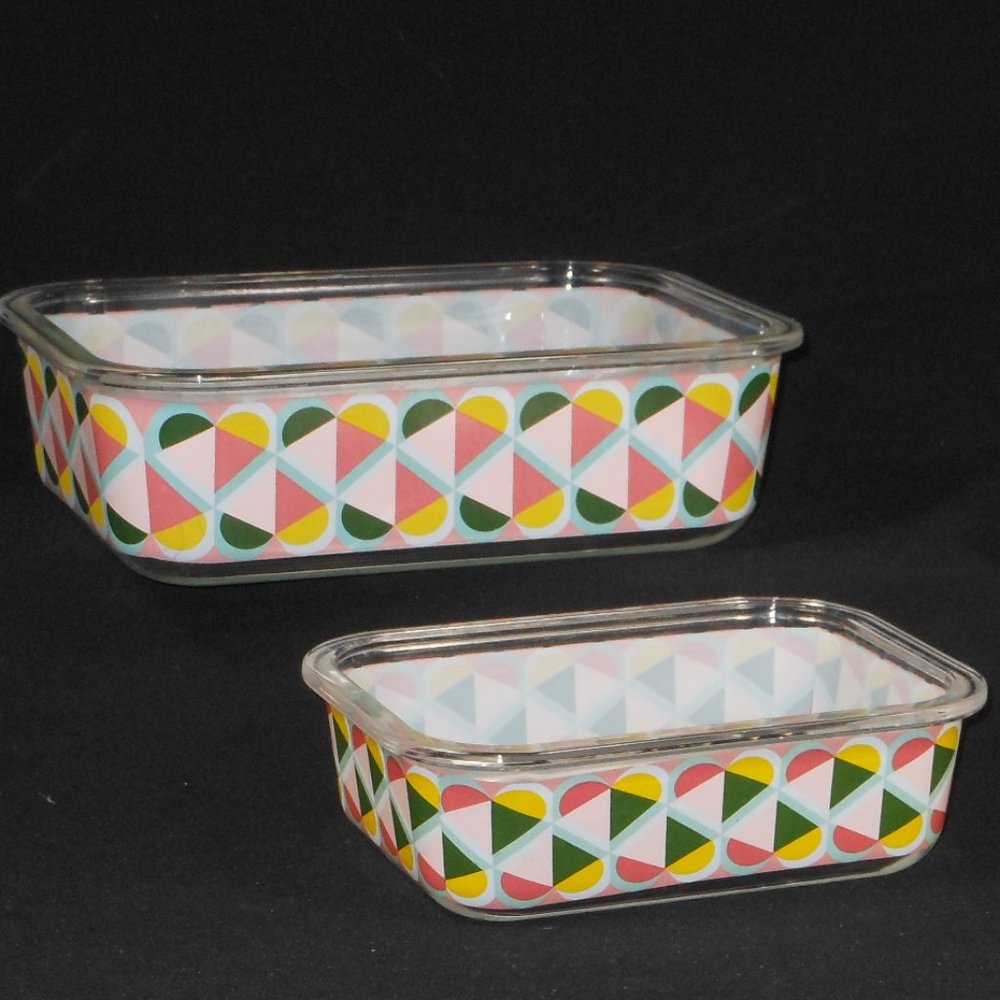 2 Rectangular Glass Baking Trays. Lenox, Kate Spade